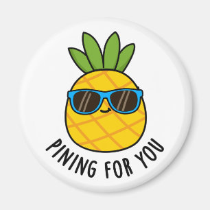 Aimant Pinceau Pour Vous Drôle Pun D'Ananas