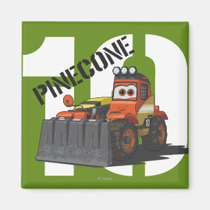 Aimant Pinecone Character Art