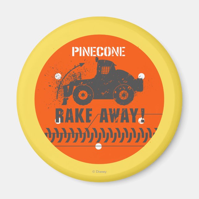 Aimant Pinecone Rake Away ! (Devant)