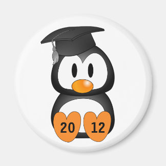 Aimant Pingouin de graduation personnalisable