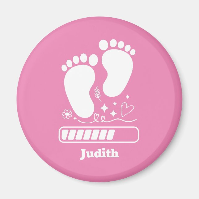 Aimant Pink Baby Chargement (Devant)