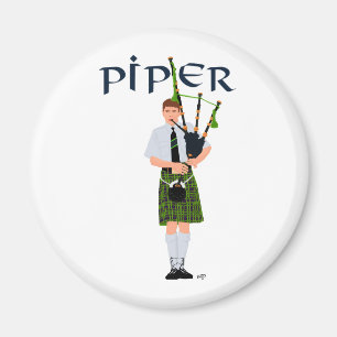 Aimant PIPER carreau vert