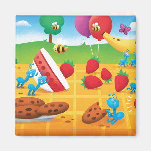 Aimant Pique-nique d'été