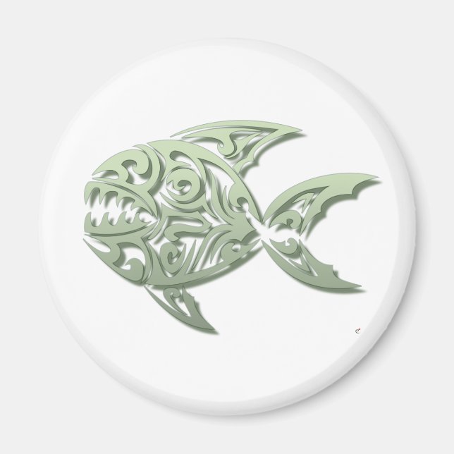 Aimant Piranha (Devant)