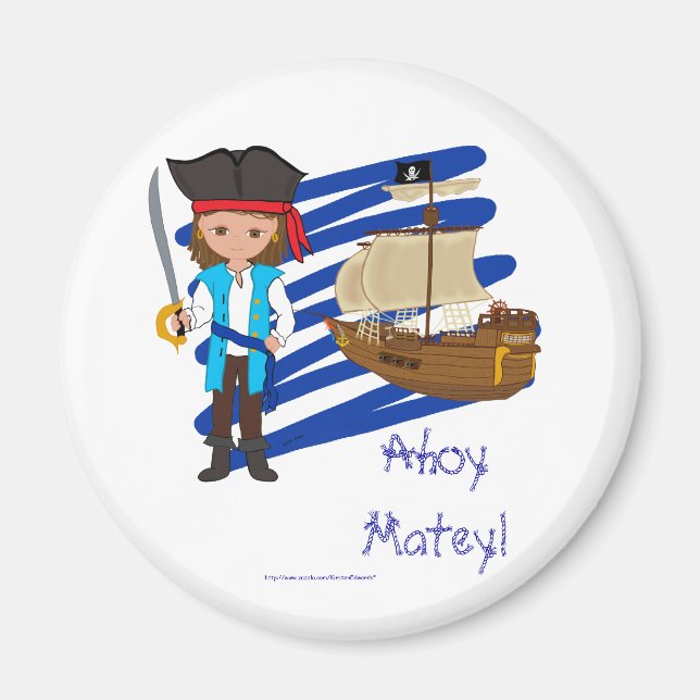 Aimant Pirate (Devant)