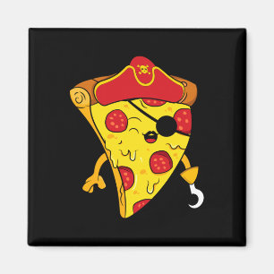 Aimant pirate de la mer des Caraïbes garçonnet pizza