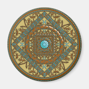 Aimant Pisces Mandala
