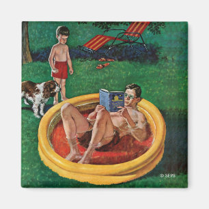 Aimant Piscine d'attente