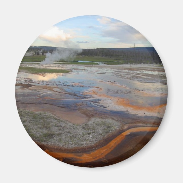 Aimant Piscines thermales de Yellowstone (Devant)