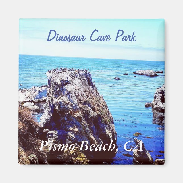 Aimant Pismo Beach, Dinosaur Cave Park (Devant)