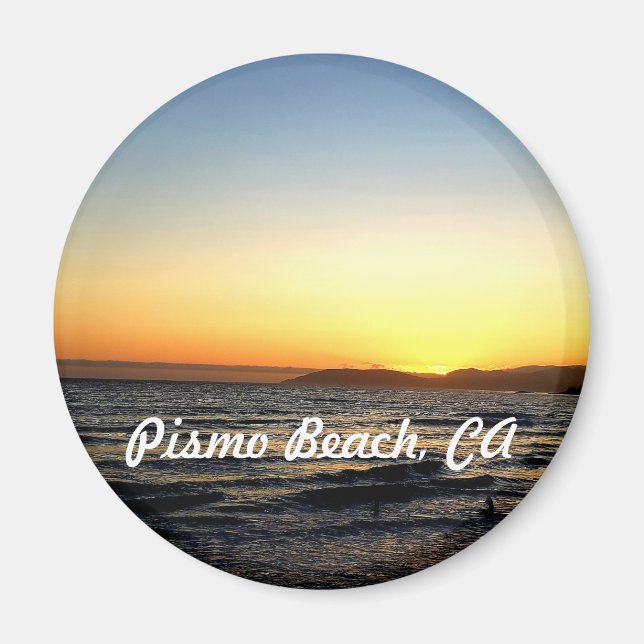 Aimant Pismo Beach Pier, à Pismo Beach, CA. (Devant)