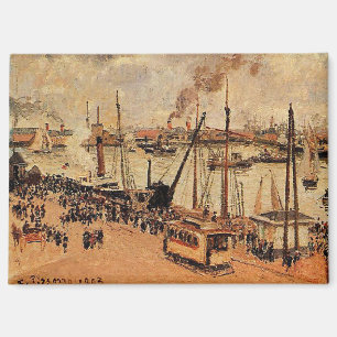 Aimant Pissarro - Le Port Le Havre