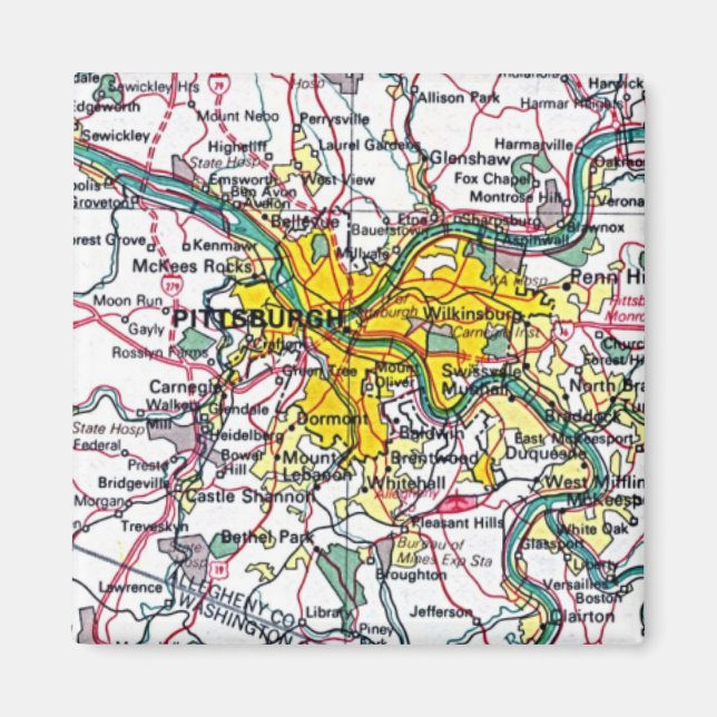 Aimant Pittsburgh (Devant)