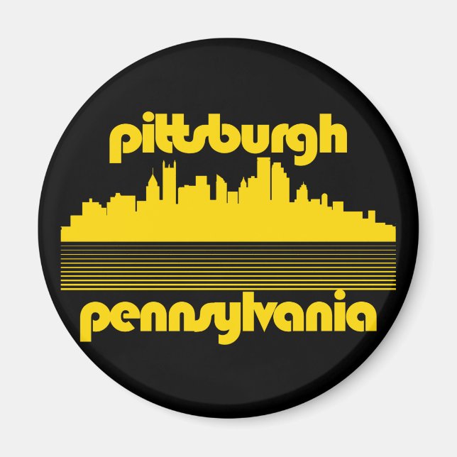 Aimant Pittsburgh Pennsylvanie (Devant)