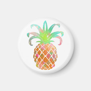 Aimant PixDezines Aloha Ananas/do-it-yourself arrière - p