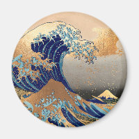 PixDezines Vintage Grande Vague Hokusai 葛飾北斎の神奈川沖浪