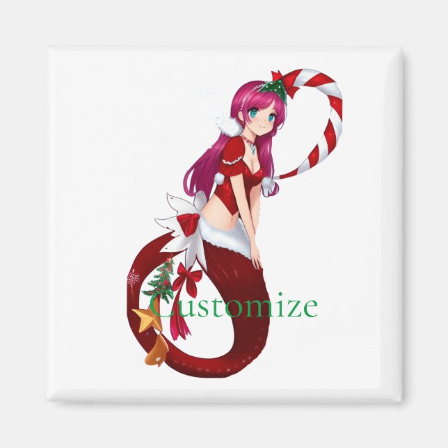 Aimant Pixie de Noël Mermaid Thunder_Cove (Devant)