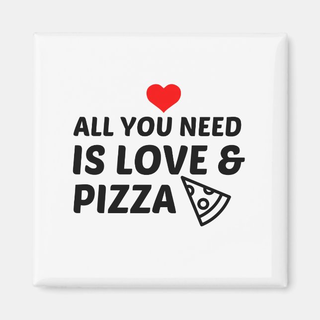 AIMANT PIZA ET AMOUR (Devant)