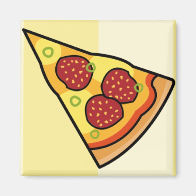 Aimant Pizza Slice (Devant)