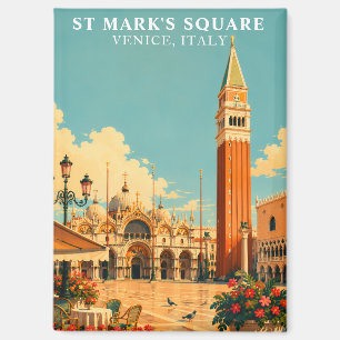 Aimant Place Saint-Marc Venise Italie Piazza San Marco