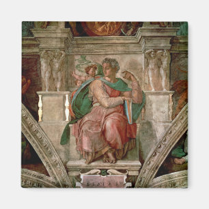 Aimant Plafond de chapelle de Sistine : Le prophète Isa