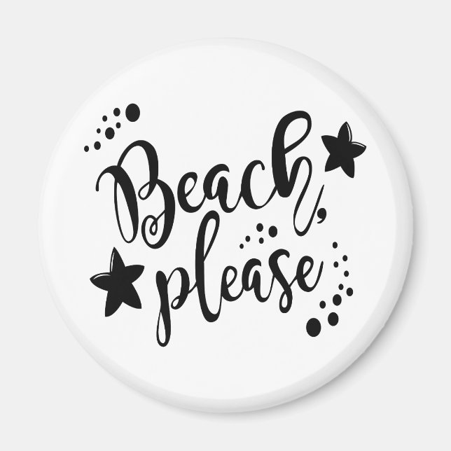 Aimant Plage (Devant)
