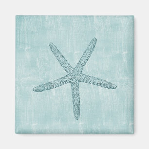 Aimant Plage Blue Ocean Starfish