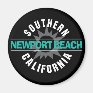 Aimant Plage de la Californie du sud - de Newport