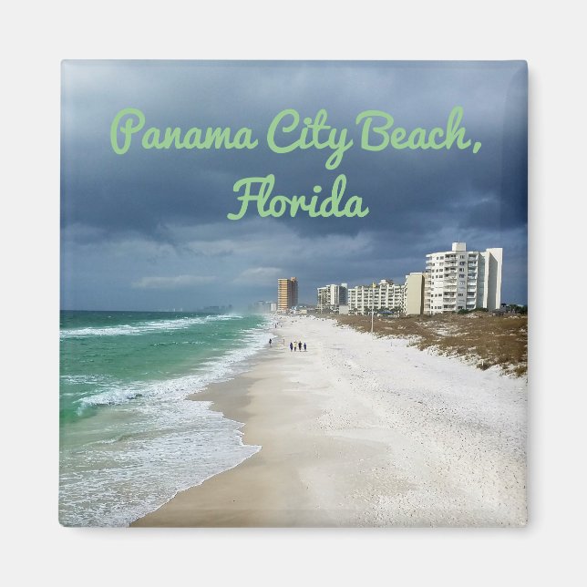 Aimant Plage de Panama City, Floride (Devant)