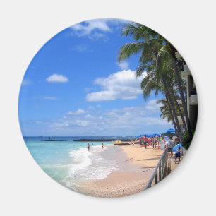 Aimant Plage de Waikiki, Oahu, Hawaï