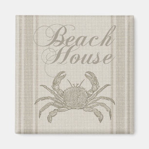 Aimant Plage House Crab Seashore