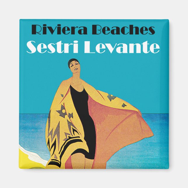 Aimant Plages de Riviera ~ Sestri Levante (Devant)