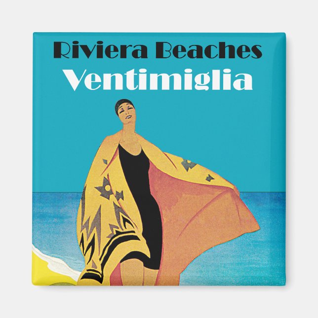Aimant Plages de Riviera ~ Ventimiglia (Devant)