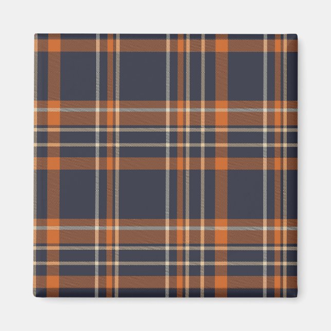 Aimant Plaid rustique Noël/hiver (Devant)