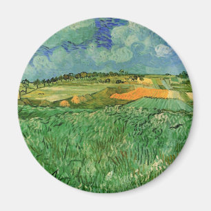 Aimant Plain Near Auvers by Vincent van Gogh