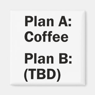 Aimant Plan café