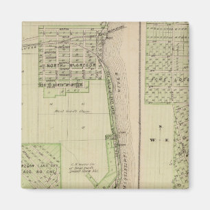 Aimant Plan de la ville de McGregor