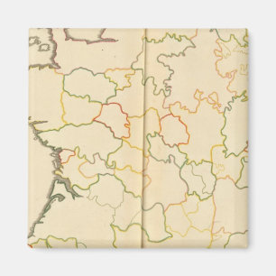 Aimant Plan des subdivisions France