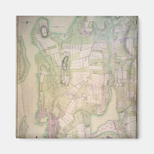 Aimant Plan militaire de Newport, 1777