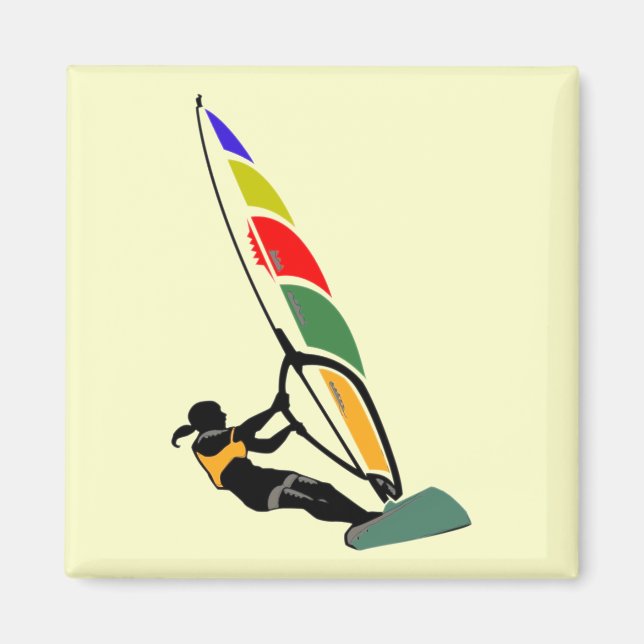 Aimant Planche à voile avec excitation (Devant)