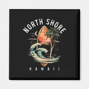 Aimant Planche de surf North Shore Hawaii Oahu Haleiwa Su