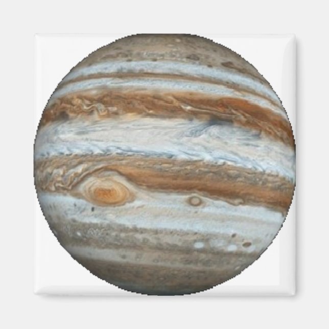 Aimant PLANET JUPITER arrière - plan étoile (système sola (Devant)