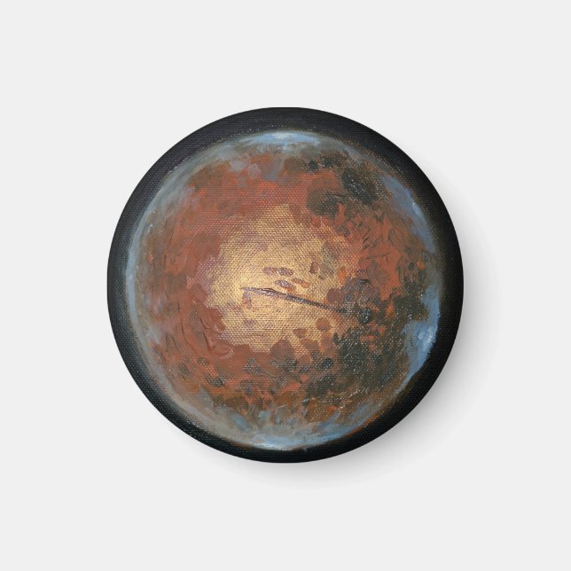 Aimant Planète Mars (Devant)