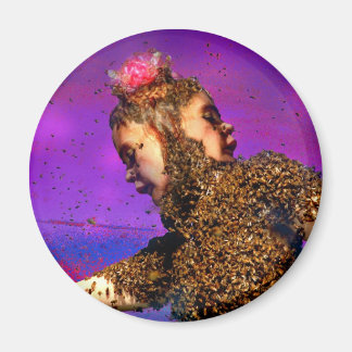 Aimant planète verte