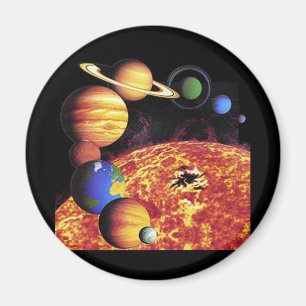 Aimant Planètes du système solaire