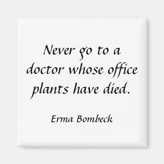 Aimant Plantes de bureau (Devant)