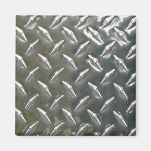 Aimant Plaque de contrôle métallique en aluminium