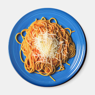 Aimant Plaque de Spaghetti au fromage parmesan