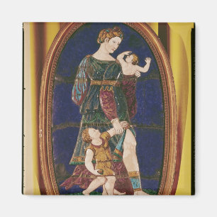 Aimant Plaque dépeignant la charité, Limousin, 1559