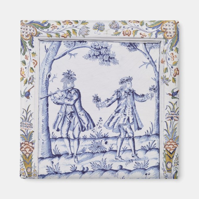 Aimant Plaque représentant une scène de 'La Flûte Magique (Devant)